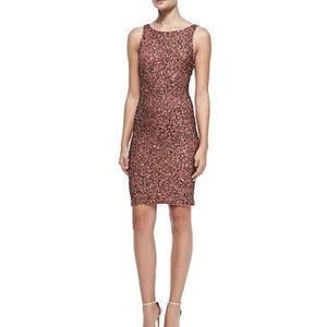 Alice and Olivia Embellished Cocktail Dress